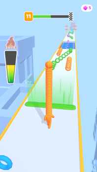 Baixar Long Neck Run Arcade para Android captura de tela 4