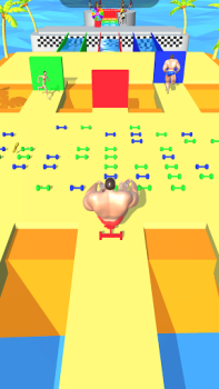 Baixar Muscle Race 3D Raça para Android captura de tela 4