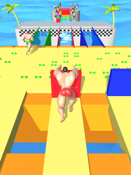 Baixar Muscle Race 3D Raça para Android captura de tela 6