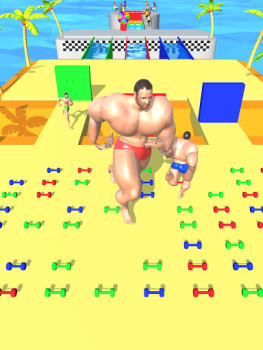 Baixar Muscle Race 3D Raça para Android captura de tela 7