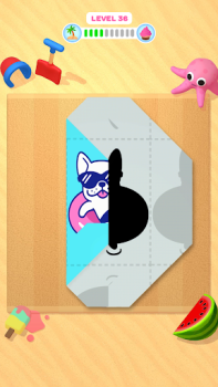Baixar Paper Fold: jogo de lógica Quebra-cabeças para Android captura de tela 5