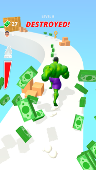 Baixar Muscle Rush - jogo de Corrida Casual para Android captura de tela 2