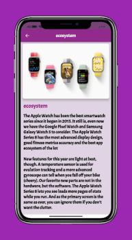 Baixar Apple Watch Series 8 Guide Educação para Android captura de tela 4