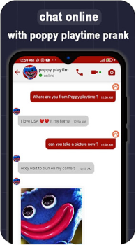 Baixar Poppy Playtime horror fake call video Personalização para Android captura de tela 5