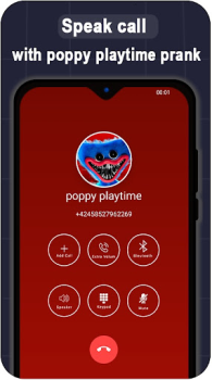 Baixar Poppy Playtime horror fake call video Personalização para Android captura de tela 6