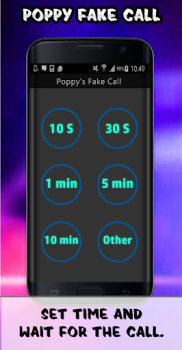 Baixar Poppy playtime fake call Entretenimento para Android captura de tela 3