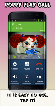 Baixar Poppy playtime fake call Entretenimento para Android captura de tela 4