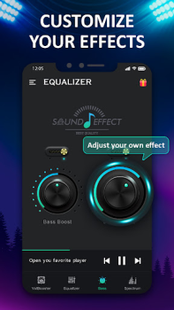 Baixar Aumento de graves -Equalizer Música e áudio para Android captura de tela 2