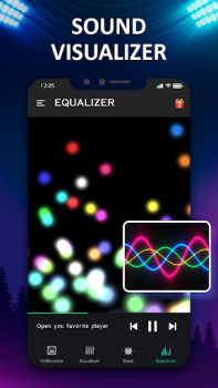Baixar Aumento de graves -Equalizer Música e áudio para Android captura de tela 4