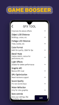 Baixar GFX tool for pubg new state Ferramentas para Android captura de tela 4