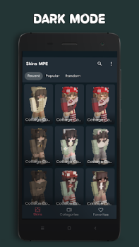 Baixar Skins for Minecraft PE Personalização para Android captura de tela 4