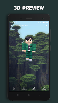 Baixar Skins for Minecraft PE Personalização para Android captura de tela 7