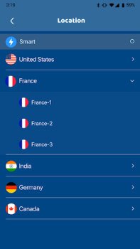 Baixar Global VPN - Fast VPN Proxy Emprego para Android captura de tela 3
