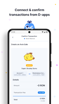 Baixar Ronin Wallet Emprego para Android captura de tela 5