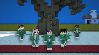Baixar Squid Game skins for Minecraft Entretenimento para Android captura de tela 5
