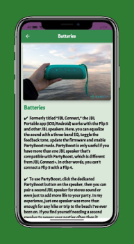 Baixar jbl flip 6 Guide Educação para Android captura de tela 2