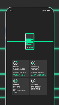 Baixar Green Cleaner Ferramentas para Android captura de tela 3