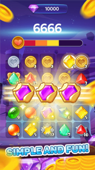Baixar Gem Planet Merger - Diamond Winner Casual para Android captura de tela 2