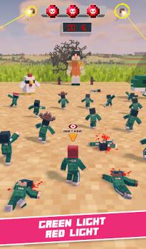 Baixar Squid Game: 456 Craft Survival Jogos de ação para Android captura de tela 2