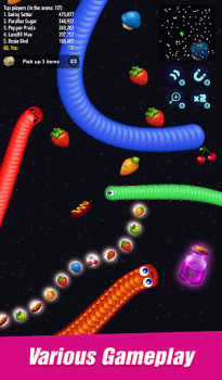 Baixar Worm.io: Slither Zone Jogos de ação para Android captura de tela 3
