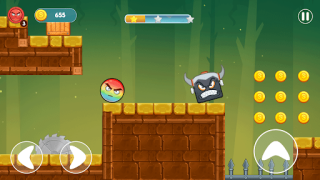 Baixar Rainbow Ball Adventure Aventura para Android captura de tela 2